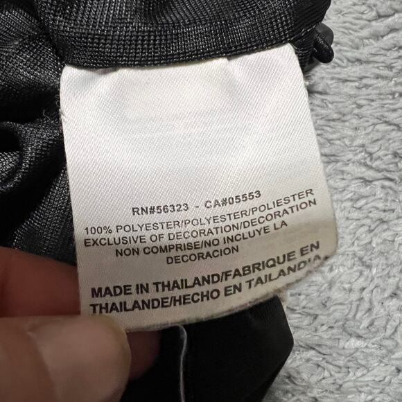 Vintage Jordan Sweatshirt Mens Large Full Zip Track Jacket Black Grey - Picture 4 of 8